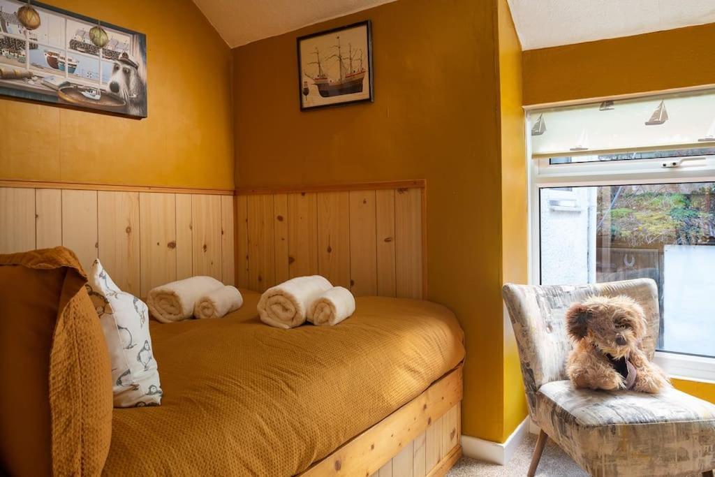 Fantastic Sea Views At Century'S Old Alma'S Cottage - Sleeps Up To 8 Guests Penmaen-mawr Dış mekan fotoğraf